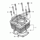 TRX400X Цилиндр