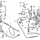 TRX680FA Рычаги & переключатели & тросы