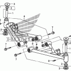 TRX90X Передний рычаг