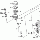 TRX680FA Задний тормозной цилиндр