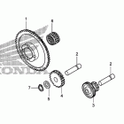 TRX250TM Пусковой механизм