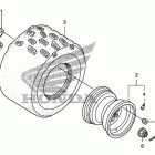 TRX400X Заднее колесо