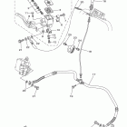 RAPTOR 700 SPECIAL EDITION YFM7RSEB Главный тормозной цилиндр,передний