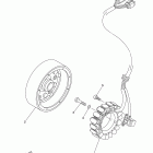 GRIZZLY 450 4WD HUNTER YFM45FGHB Генератор