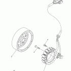 GRIZZLY 450 EPS 4WD HUNTER YFM45FGPHB Генератор