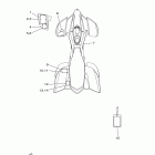 YFZ450 YFZ45BB/YFZ45BW Эмблемы и наклейки