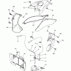 YFZ450R SPECIAL EDITION YFZ45RSEB Боковая панель