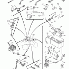 Raptor 350 YFM35RBW Электрика 1