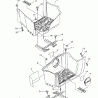 Grizzly 700 EPS Hunter YFM7FGPHB Подножки