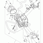 YFZ450R SPECIAL EDITION YFZ45RSEB Корпус дроселя в сборе