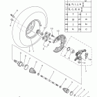 GRIZZLY 700EPS 4WD HUNTER YFM7FGPHA Переднее колесо 2