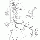 GRIZZLY 700EPS 4WD HUNTER YFM7FGPHA Задний торм цилиндр