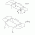 LT-A500XP KingQuad 500AXi 4x4 Auto Power Steering Carrier (lt-a500xpl2 e33)