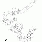LT-A400F,Z KingQuad 400ASi 4x4 Auto Belt cooling duct