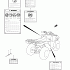 LT-A400F,Z KingQuad 400ASi 4x4 Auto Label (lt-a400fz e28)