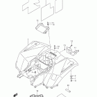 LT-F400F KingQuad 400FS 4x4 Rear fender (lt-f400fz e33)