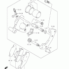 LT-F400F KingQuad 400FS 4x4 Передний суппорт тормозной