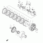 LT-F250 Ozark 250 Сцепление