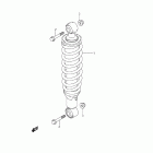 LT-A500XP KingQuad 500AXi 4x4 Auto Power Steering Задний амортизатор