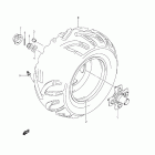 LT-A750X,Z KingQuad 750 AXi 4x4 Auto Right rear wheel (lt-a750xz l2 e33)