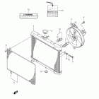 LT-A500XP KingQuad 500AXi 4x4 Auto Power Steering Radiator (lt-a500xpl2 e33)