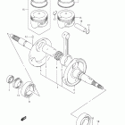 LT-F250 Ozark 250 Коленвал