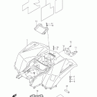 LT-A400F,Z KingQuad 400ASi 4x4 Auto Rear fender (lt-a400fz e28)