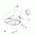 LT-A500XP KingQuad 500AXi 4x4 Auto Power Steering Headlamp (lt-a500xpl2 e33)