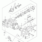 LT-F400F KingQuad 400FS 4x4 Редуктор передний