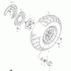 LT-A500X,Z KingQuad 500AXi 4x4 Auto Front wheel (lt-a500x e33)