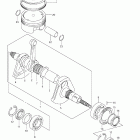 LT-A500XP KingQuad 500AXi 4x4 Auto Power Steering Коленвал