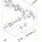 LT-A400F,Z KingQuad 400ASi 4x4 Auto Редуктор задний
