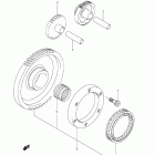 LT-F400F KingQuad 400FS 4x4 Муфта стартера
