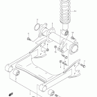 LT-F250 Ozark 250 Rear swingingarm
