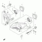 LT-A400F,Z KingQuad 400ASi 4x4 Auto Headlamp (lt-a400fz e33)