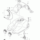 LT-A400F,Z KingQuad 400ASi 4x4 Auto Топливный бак
