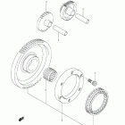 LT-A400F,Z KingQuad 400ASi 4x4 Auto Муфта стартера