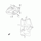 LT-F400F,Z KingQuad 400FSi Front lamp housing