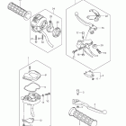 LT-A400F KingQuad 400FSi Рулевые переключатели