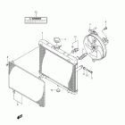 LT-A750X,Z KingQuad 750AXi Radiator (lt-a750xl1 e33)