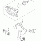 LT-A500X,Z KingQuad 500AXi Rear combination lamp (lt-a500x l1 e28)