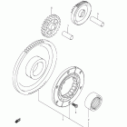 LT-A500X,Z KingQuad 500AXi Муфта стартера