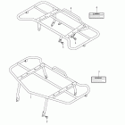 LT-A750X,Z KingQuad 750AXi Carrier (lt-a750xl1 e33)