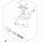 LT-A400F KingQuad 400FSi Главный тормозной цилиндр,передний