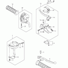 LT-A500X,Z KingQuad 500AXi Рулевые переключатели