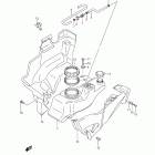 LT-A500X,Z KingQuad 500AXi Топливный бак