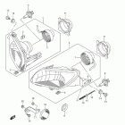 LT-A400F KingQuad 400FSi Headlamp (lt-a400fz l1 e28)