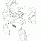 LT-A500X,Z KingQuad 500AXi Front fender (lt-a500x l1 e33)