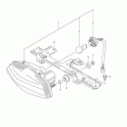 LT-A400F KingQuad 400FSi Rear combination lamp (lt-a400f l1 e33)