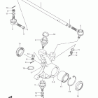LT-A500X,Z KingQuad 500AXi Рулевая , поворотный кулак